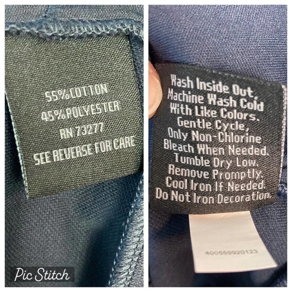 Vintage FILA Sport Navy Blue Orange 90s Women's Full Zip Track Jacket Size 1X - Picture 7 of 16